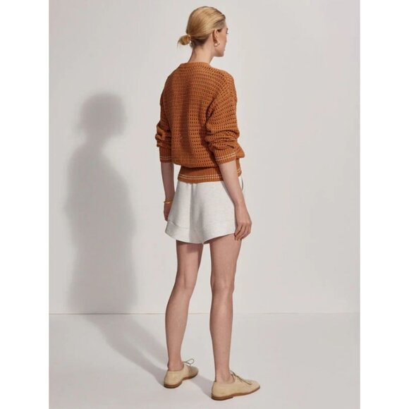 Varley Fox Knit Crew Sweater Almond Size Small - Picture 3 of 11